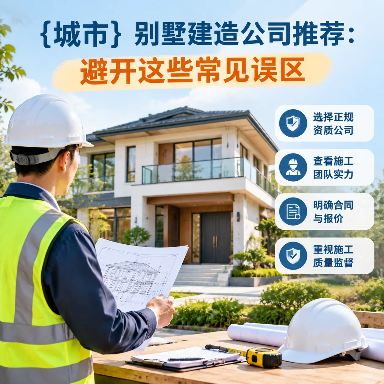 赤水 别墅建造公司推荐:避开这些常见误区