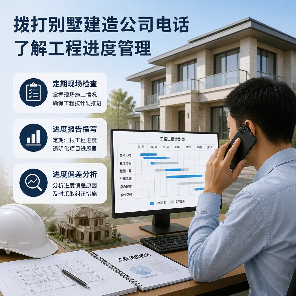 拨打赤水别墅建造公司电话,了解工程进度管理